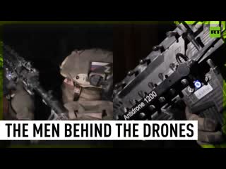 The men behind the drones on the battlefield with a uav operator