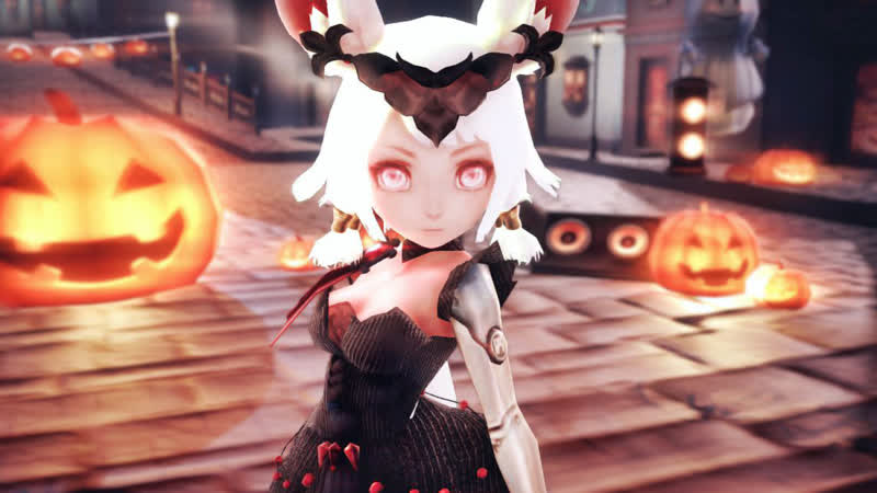 【龙之谷mmd★happy halloween】人家是贪得无厌的万圣小精灵哦！