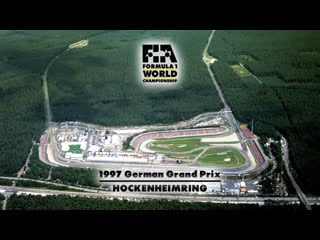 Formula 1 1997 german grand prix hockenheimring