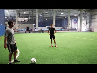 Passing, first touch and finishing drills full training session with fa certified coach обрезка 02