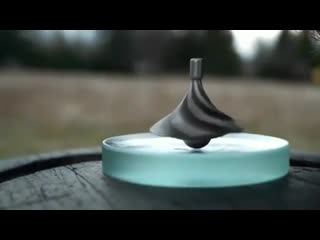 This spinning top is designed to utilize air currents and go for way too long