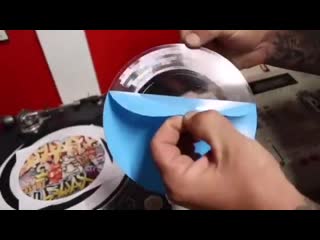 | 7” flexible scratch record by bihari designs meets killswax records