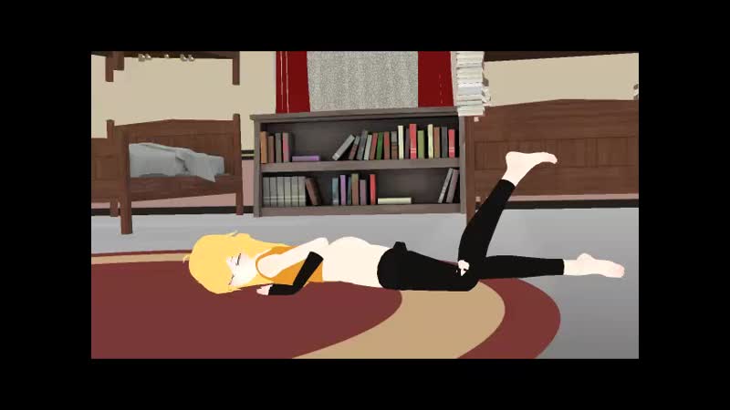 Rwby yang xiao long animated