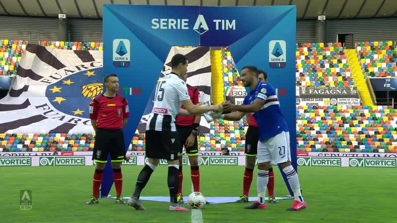 Udinese vs sampdoria serie a tim удинезе сампдория