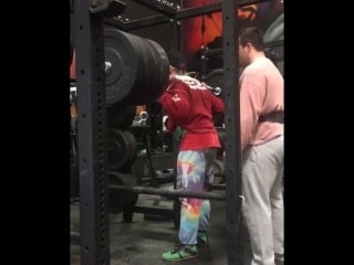 Tom platz squats @ 61 years old