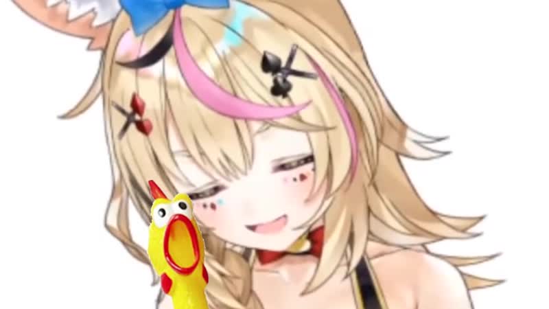 [osekkaiおせっかい] polka brings out her chicken, kiara loses it【hololive | omaru polka x takanashi kiara】