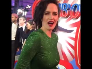 Eva green on the press junket "dumbo"