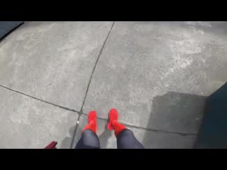 Spiderman fights crime real life parkour pov chase