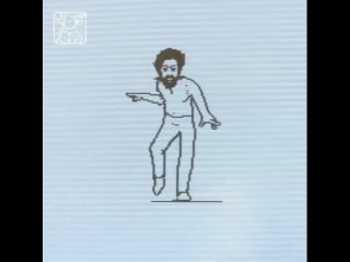 Childish gambino 'this is america' as an 80s animation