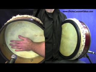 Bodhrán lessons [hd] slip jig rhythms part 2 by chris