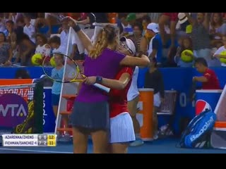 «vika7 and zheng saisai come back from a set