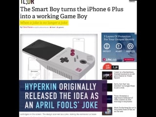 Smartboy+smartphone=gameboy