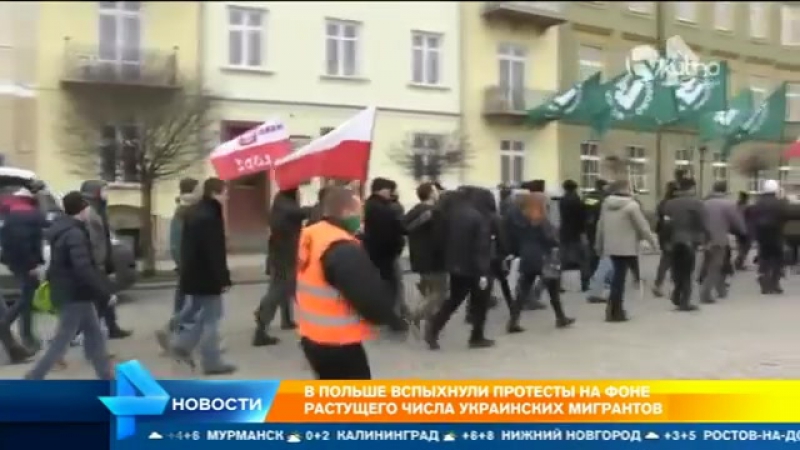 В польше вспыхнули протесты из за тысяч украинских мигрантов