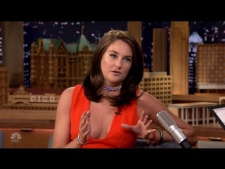 Shailene woodley sexy the tonight show starring jimmy fallon 9 13 2016
