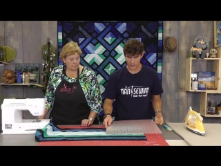 The three dudes quilt easy quilting with rob appell of man sewing and jenny doan of msqc