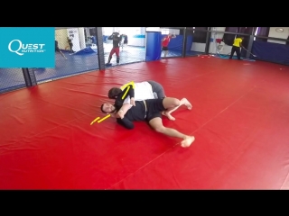 Brazilian jiu jitsu powerful arm triangle escape firas zahabi