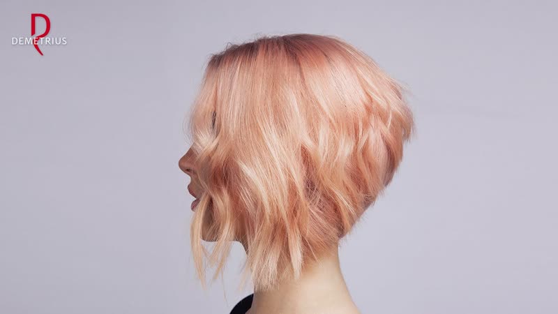 Demetrius | стрижка боб каре | супер объемный затылок в стрижка каре | короткая женская стрижка | архив 2020