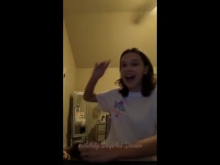 Millie bobby brown instagram live stream 10 february 2018