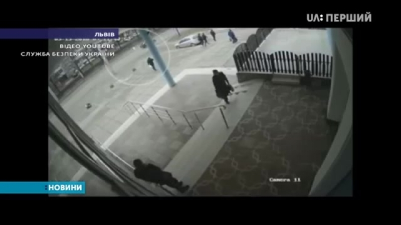 Сбу оприлюднила відео, на якому зафіксовано підрив польського меморіалу у львові