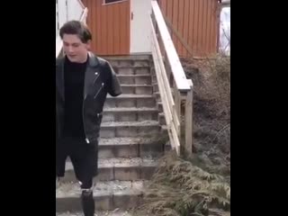 Triple amputee guy