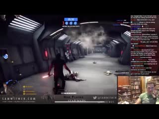 Sam witwer plays as darth maul in battlefront ii