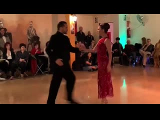 Campeones mundiales de tango escenario 2019 fernando rodriguez y estefanía gómez en madrid spain