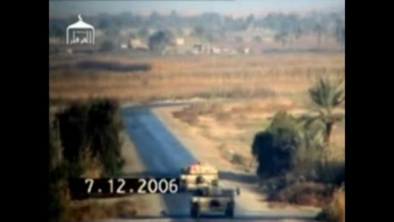 Эффектный подрыв американского танка "абрамс" на мощном фугасе