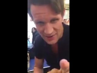 Thank you to matt smith for giving my son the best birthday gift ever! #doctorwho