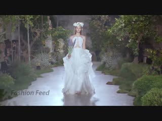 Reem acra bridal 2019 barcelona bridal fashion week 2018