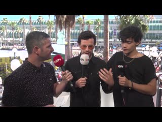 Interview harry treadaway & evan evagora (sdcc 2019)