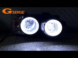 For chevrolet aveo sonic t300 2011 2012 2013 2014 excellent ultra bright illumination cob led angel eyes kit halo rings