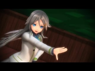 [mmd] izumi reina musaigen no phantom world / мириады цветов фантомного мира [donut hole]