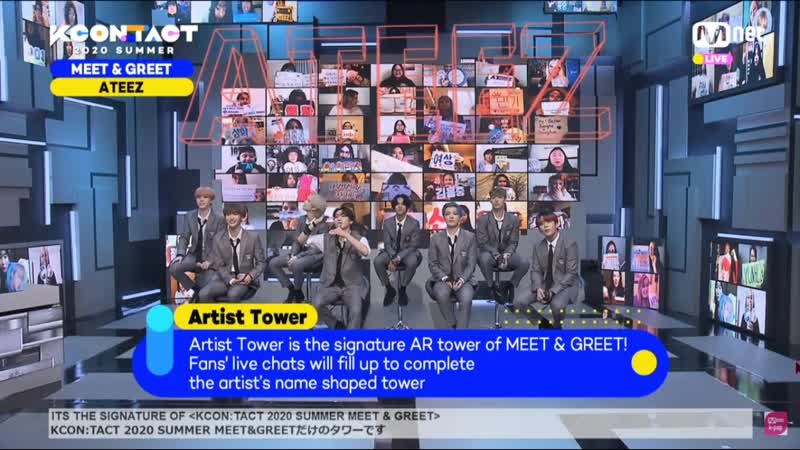 Kcon 2020 ateez meet&amp;greet (full)