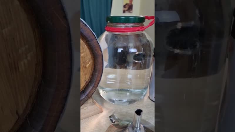 Дубовая бочка на 5 литров из массандры маленькая бочка из больших бочек мадеры #бочка