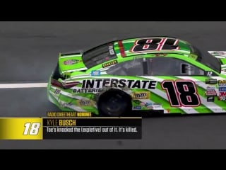 Radioactive charlotte "i (expletive) clocked him with the right front "