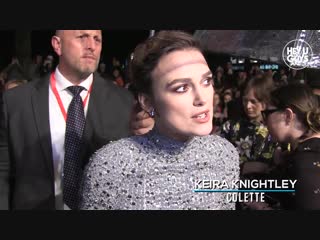 Keira knightley on lbtq #metoo at colette premiere