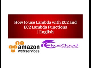 How to use lambda with ec2 and ec2 lambda functions