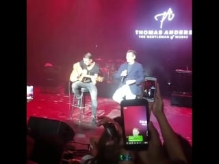 Thomas anders the fillmore miami beach at the jackie gleason theater, 14 08 2018