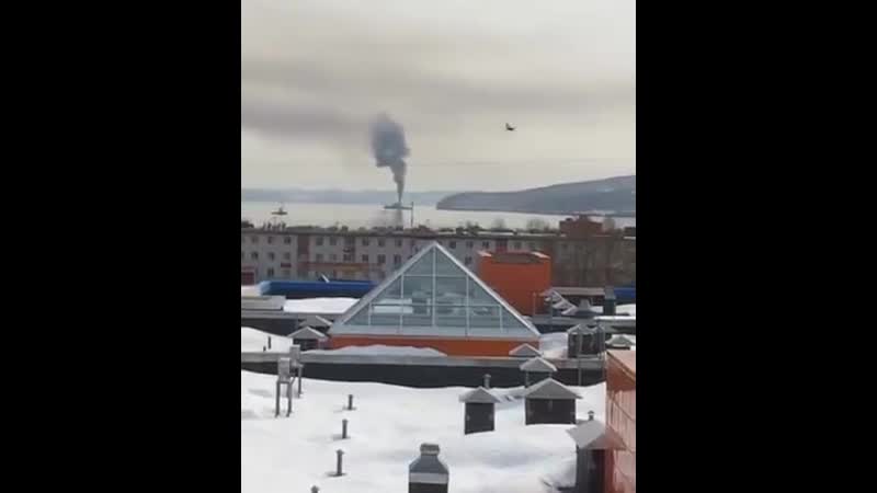 Дымоход эсминец "быстрый"