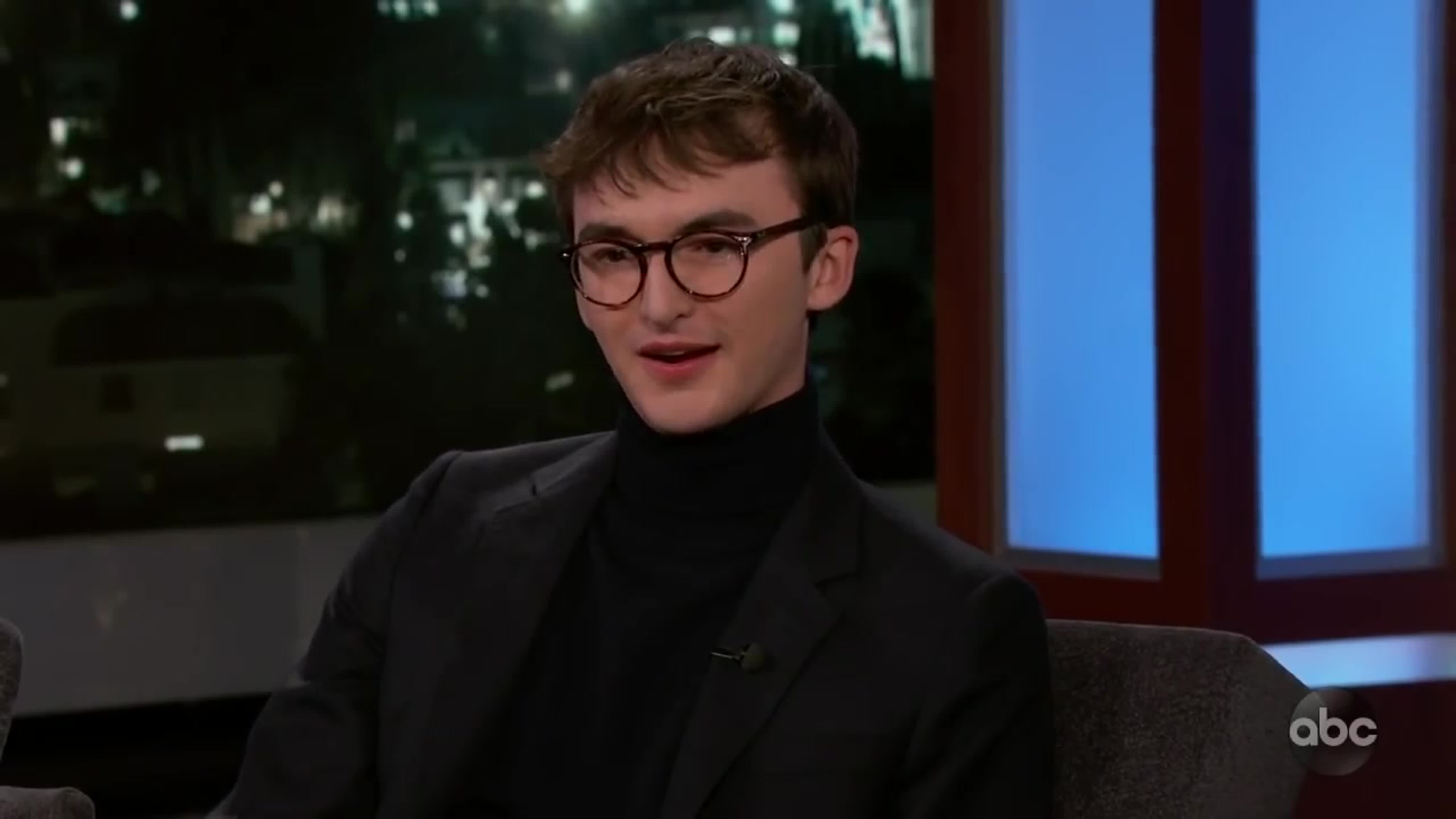 Isaac hempstead wright on jimmy kimmel live