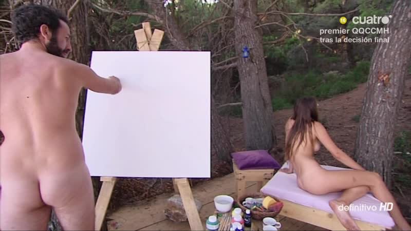 Ricardo going full frontal in adán y eva, episode (5)