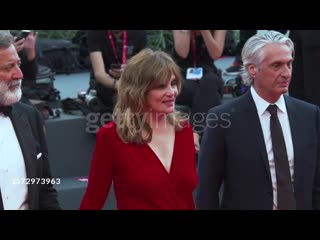 Emmanuelle seigner at closing ceremony red carpet 76th venice film festival