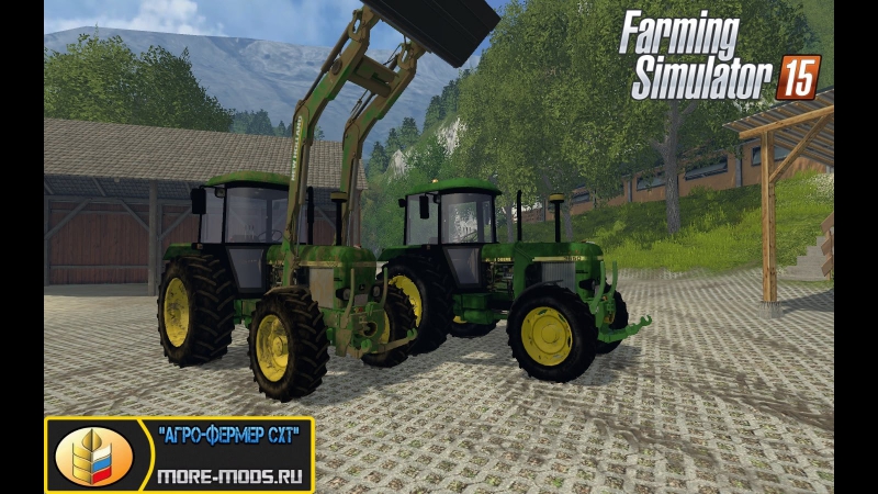 Видеообзор farming simulator 2015 john deer 36501
