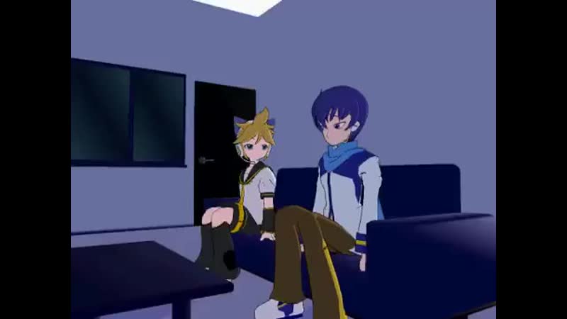 Кайто(грустный) и лен(упрт)