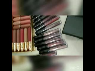 Жидкие матовые помады mac, kylie, nyx