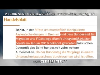 Merkel schuld am bamf skandal