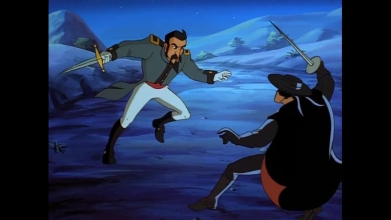 Зорро (1997) поймать лису |1 сезон|1 серия|