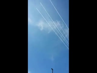 Massive chemtrail sprühaktion!