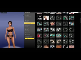 Imvu 18+ game (моя гардеробная комната инвентарь мой) # 23 hd full 1080p
