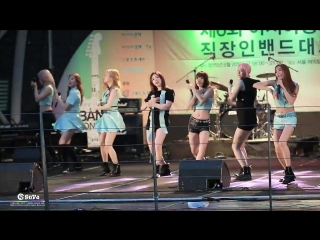 [fancam perf] 150820 sonamoo "people’s little sister" @ 6th asia economy’s workers band competition